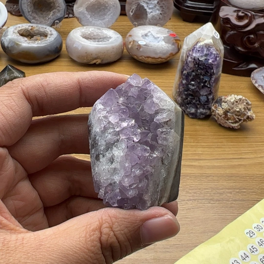 水晶水晶无镶嵌未镶嵌柱子29