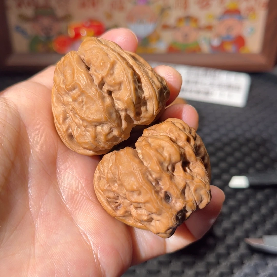 核桃文玩蛤蟆头40
