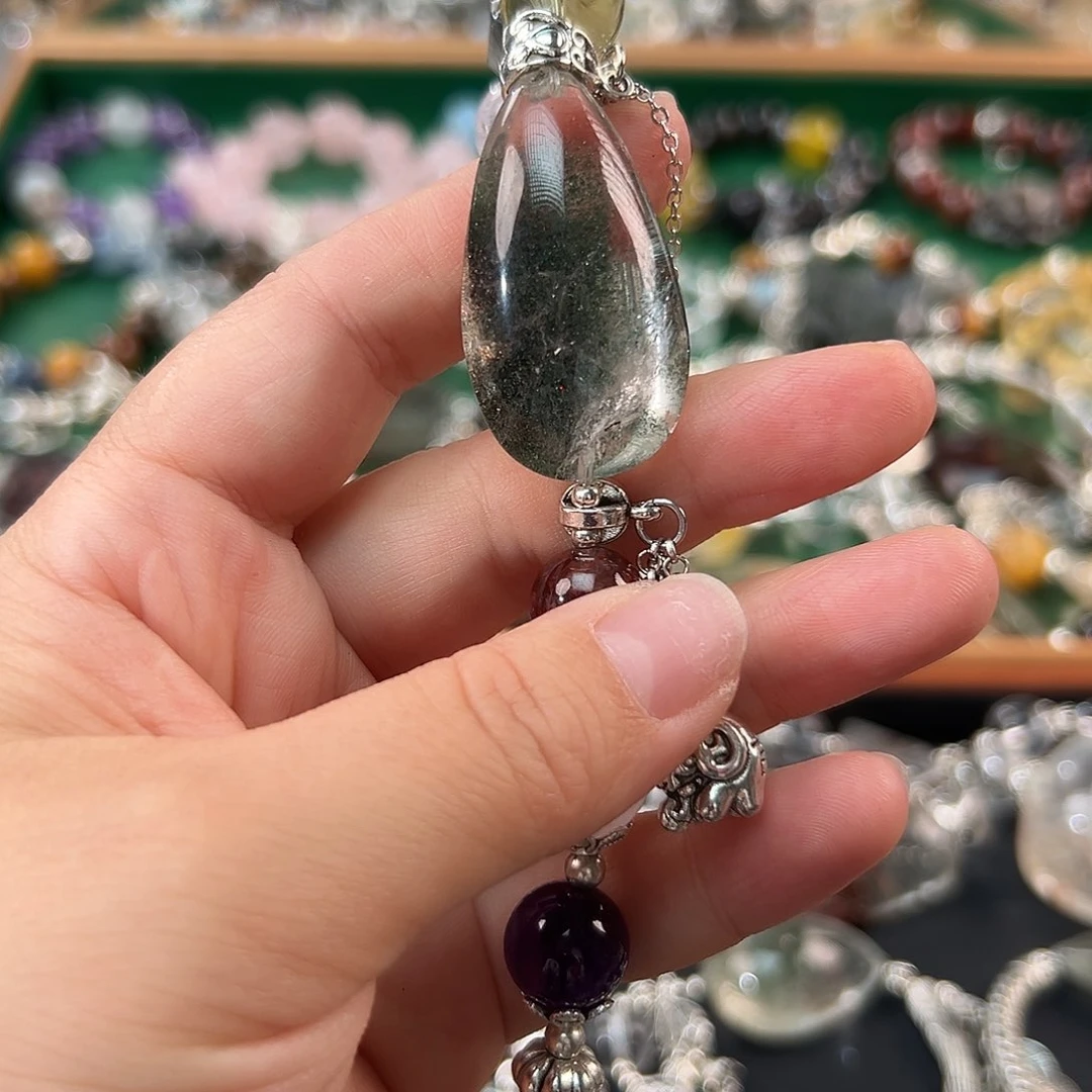 水晶手链合金f****3手串