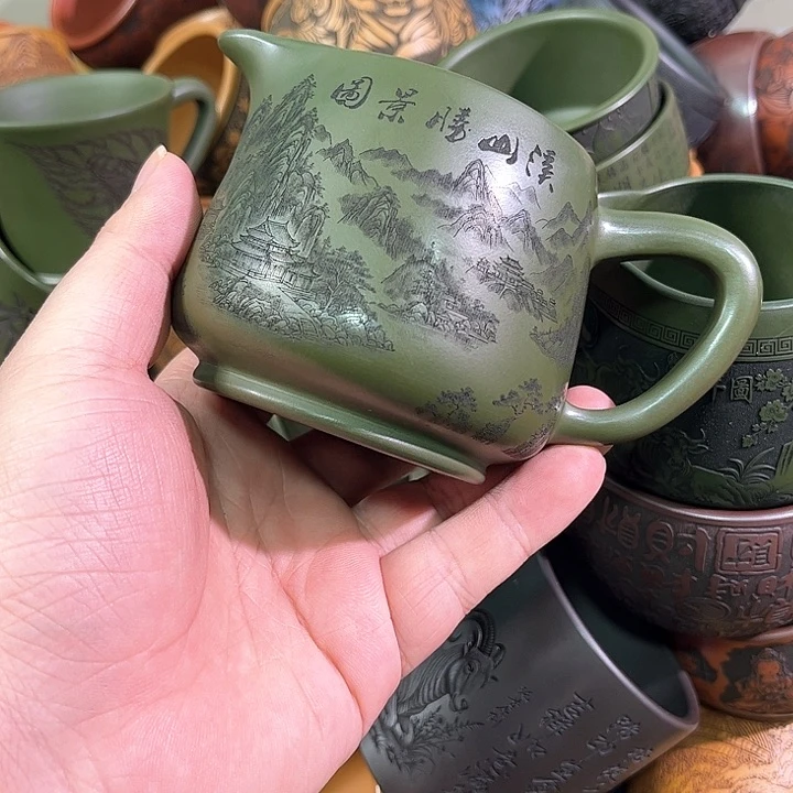 茶杯紫砂全手工紫砂主人杯