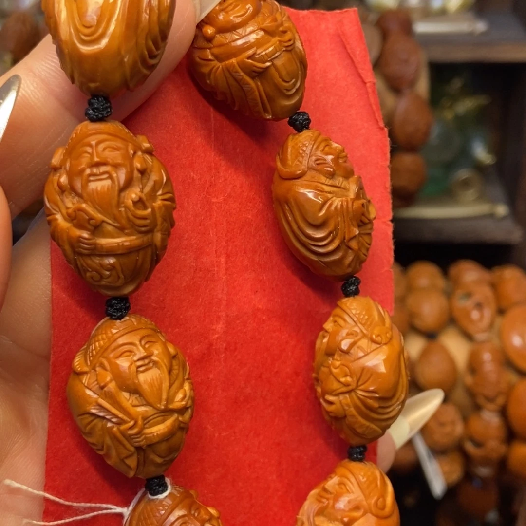 手串/手链橄榄核八方来财