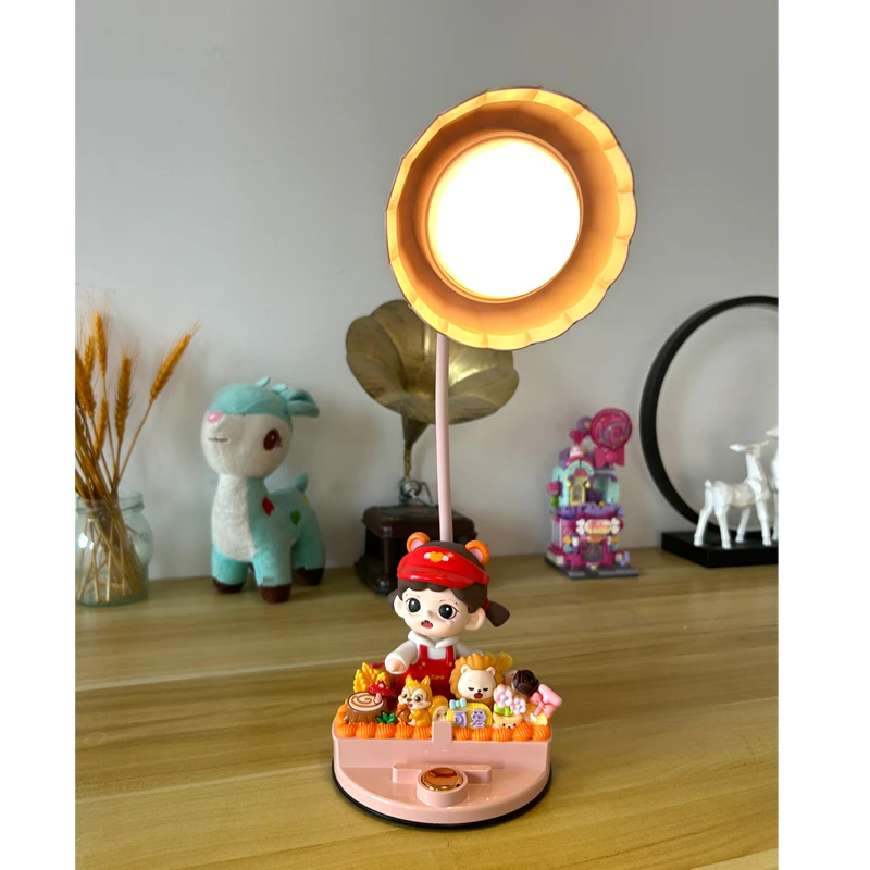 美卡潮玩创意猫窝灯系列DIY奶油胶制猫窝灯玩具