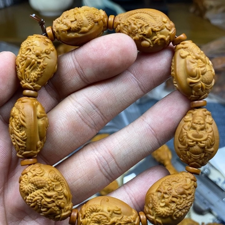 橄榄核手串/手链橄榄核雕工艺手串