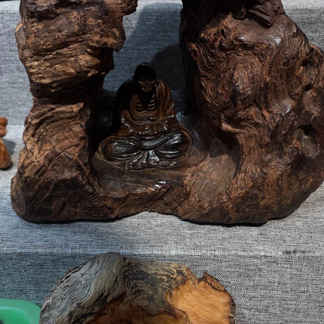 交趾黄檀（大红酸枝）容****?摆件工艺品