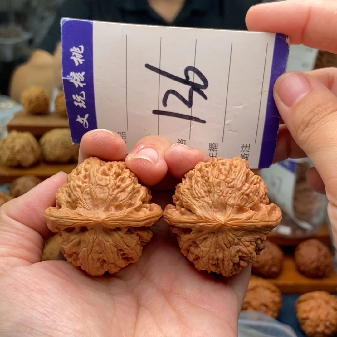 文玩核桃把件40凤凰台