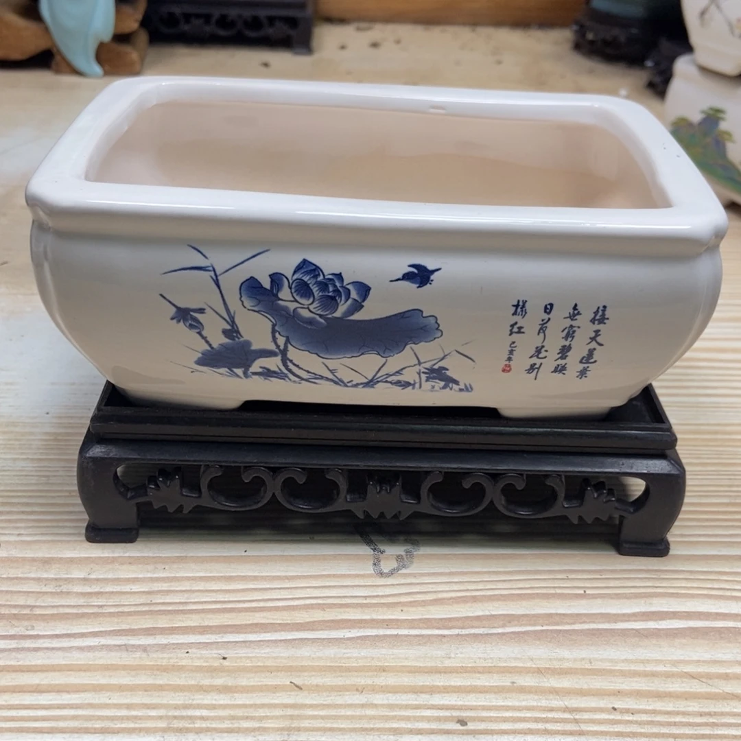 瓷片陶瓷花盆陶瓷艺术