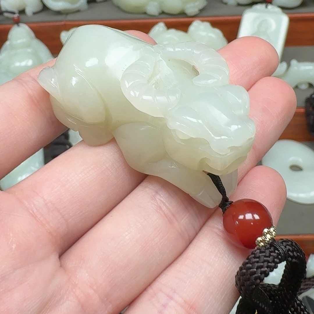 和田玉未镶嵌摆件