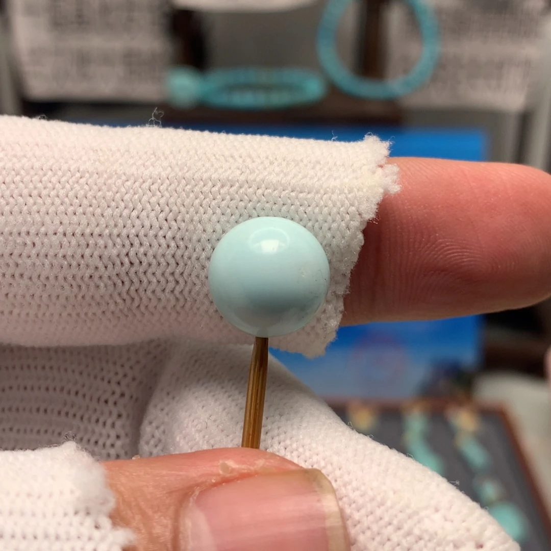 ****️绿松石未镶嵌挂件