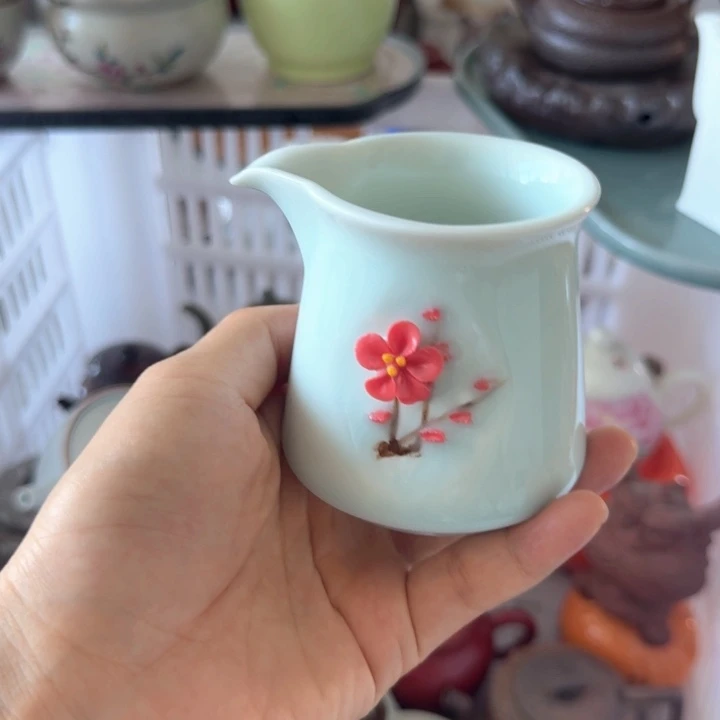 微瑕陶瓷茶具茶杯茶壶