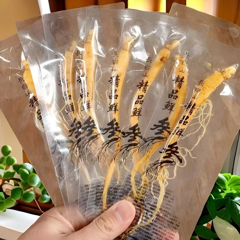 长白山保鲜人参独立包装D