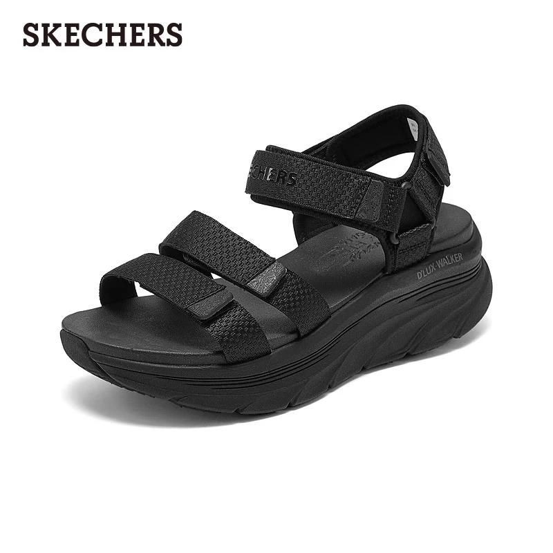Skechers斯凯奇2025夏新款女增高凉鞋休闲外穿透119828