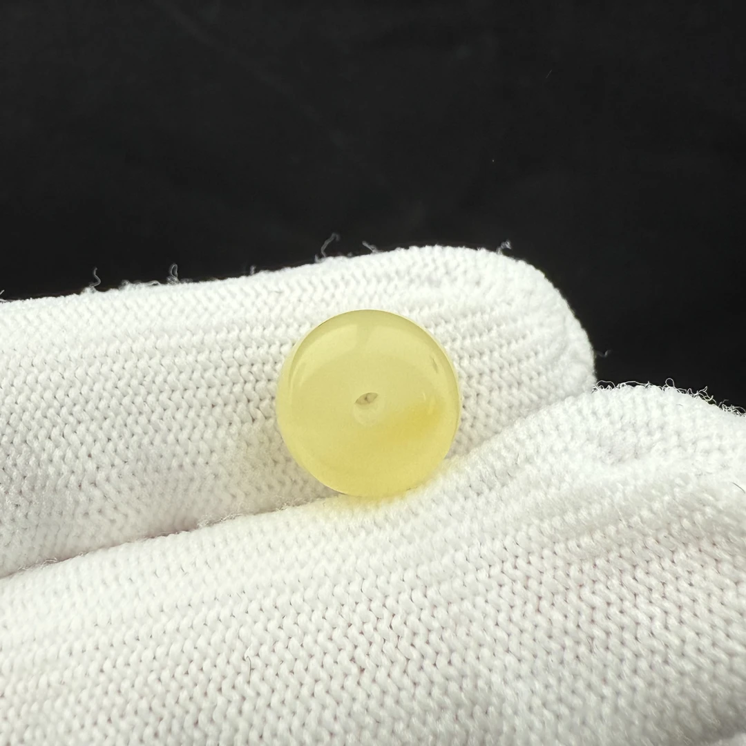 J2563天然原矿蜜蜡 墩子 10.4*8mm一物一图 支持复检