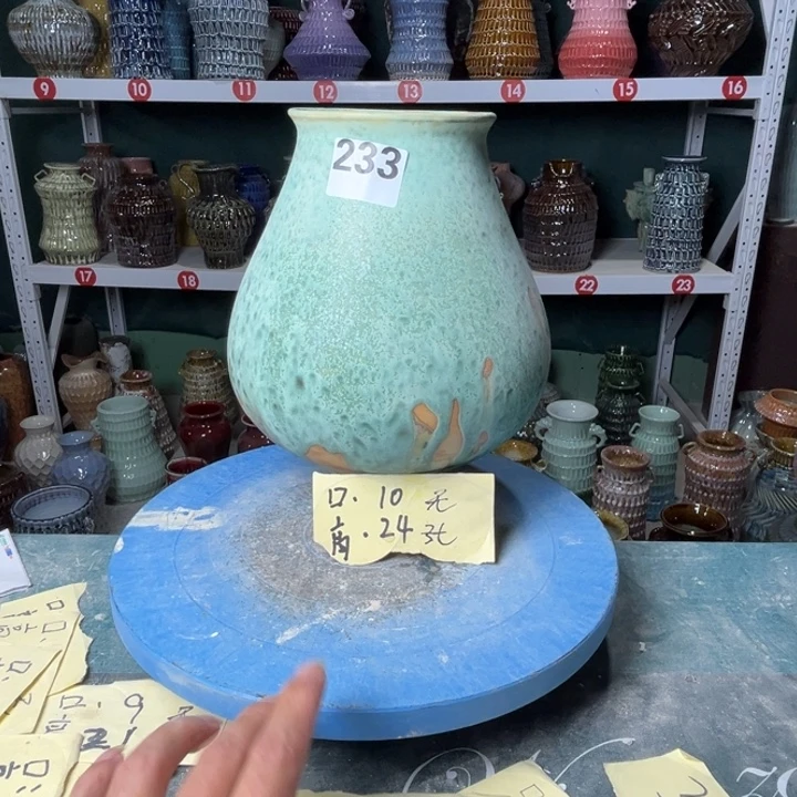 陶景德镇陶瓷花盆花器233