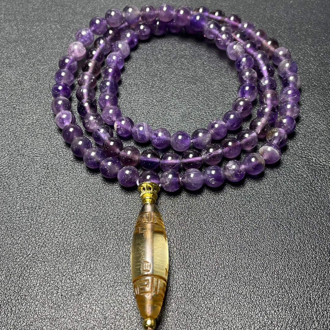 【古珠】20世纪水晶念珠2505140123