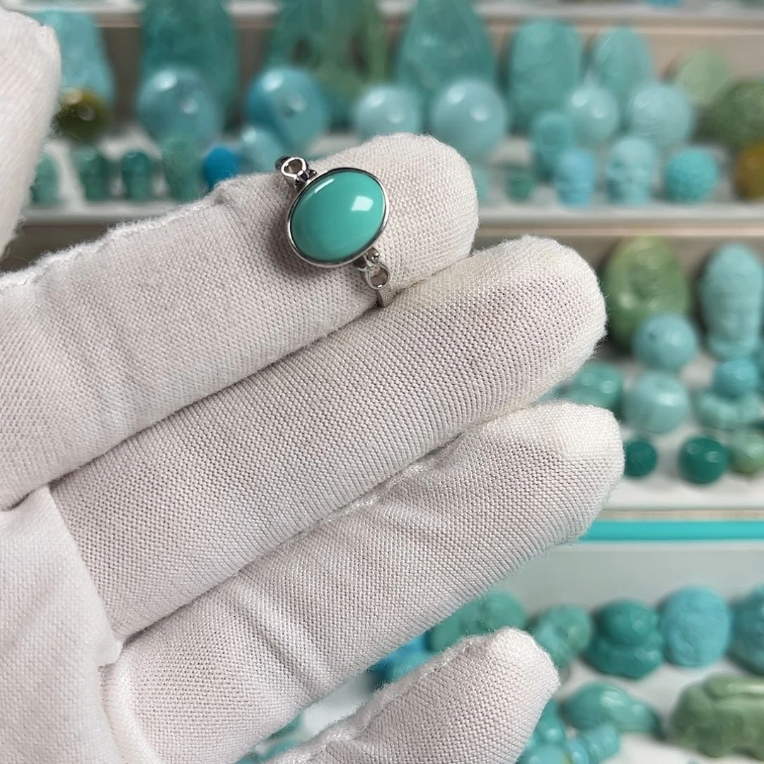 绿松石未镶嵌珠宝奇石