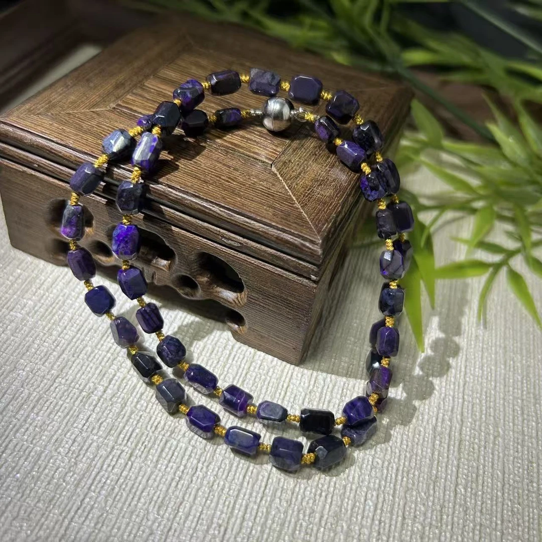 老四甄选 老料切面项链 多样性发其一