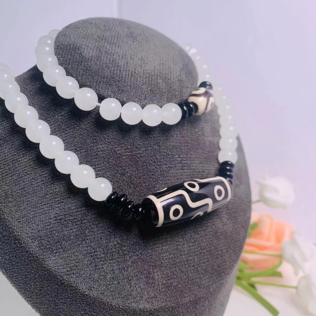 玛瑙珠珠手串+玛瑙珠珠项链多样性发货1233