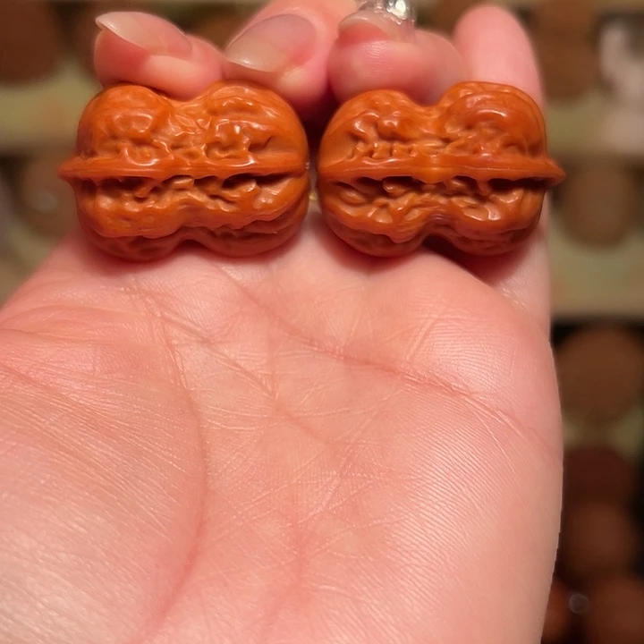 桃核把件精品核桃