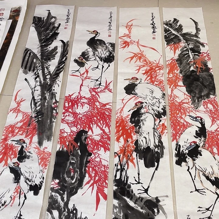 国画张圣敏先生纯手绘作品