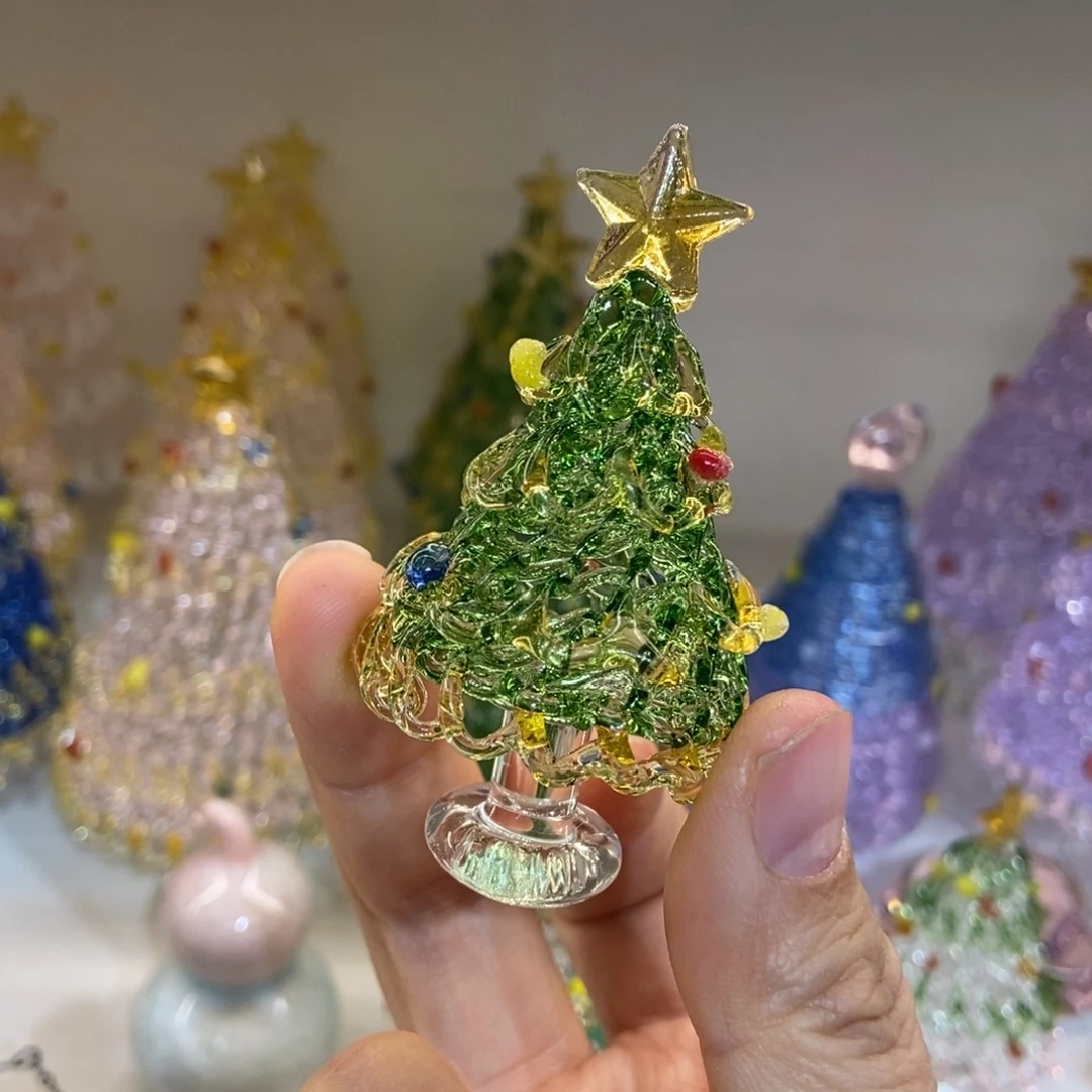 琉璃手工艺品绿金