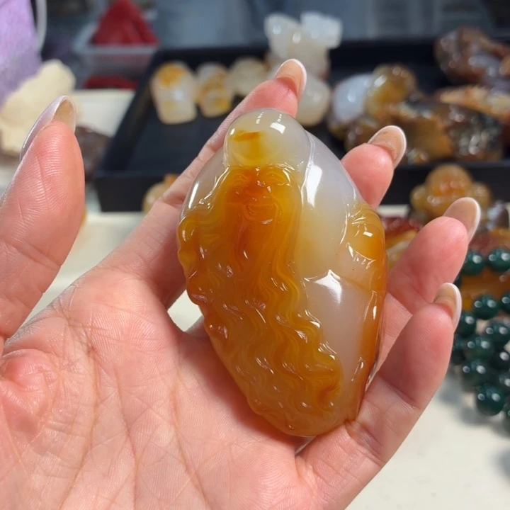未镶嵌颈饰玛瑙/玉髓