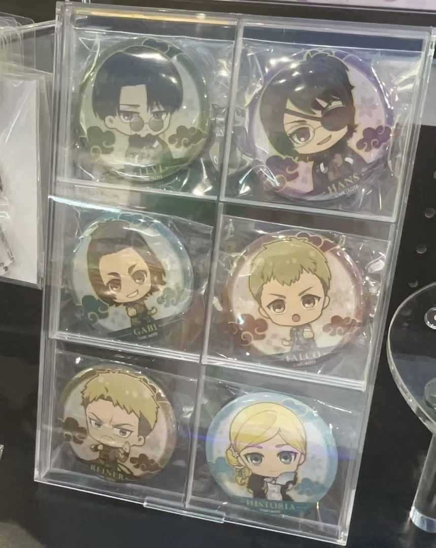 【进击的巨人】GIGO咖啡联动Q吧唧 盲盒默认代拆