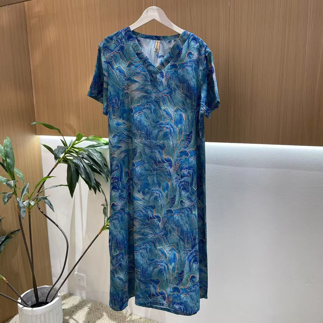 11848新款夏季名族风减龄显瘦气质连衣裙QZ