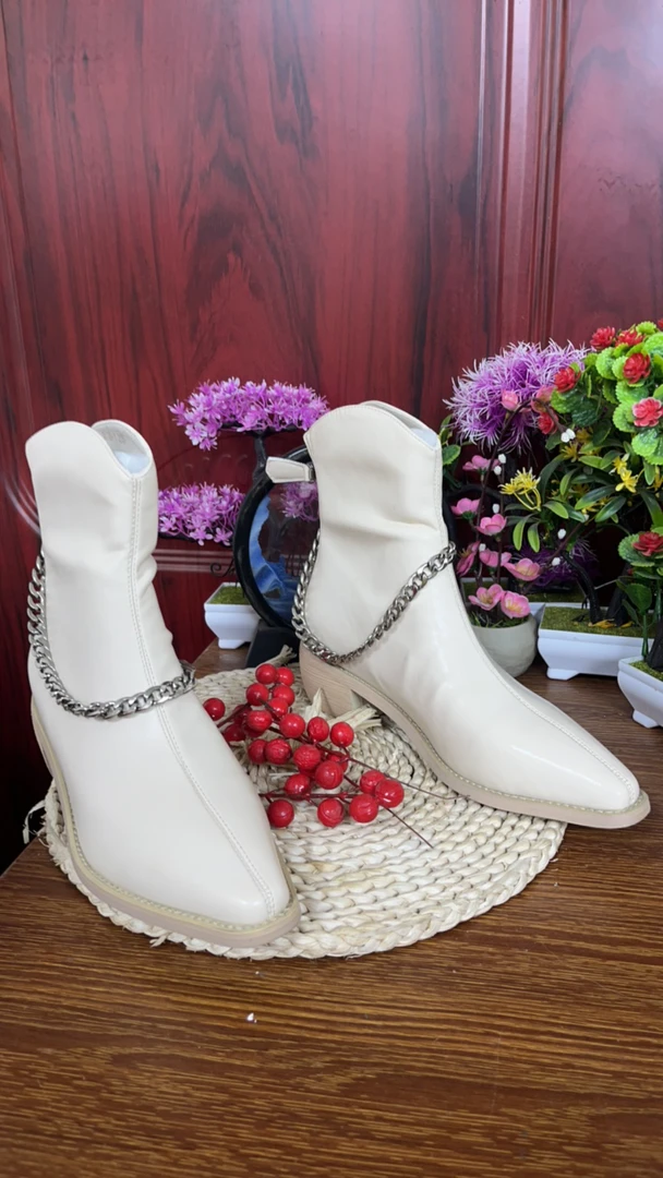 缘缘纯色时尚百搭女鞋1618