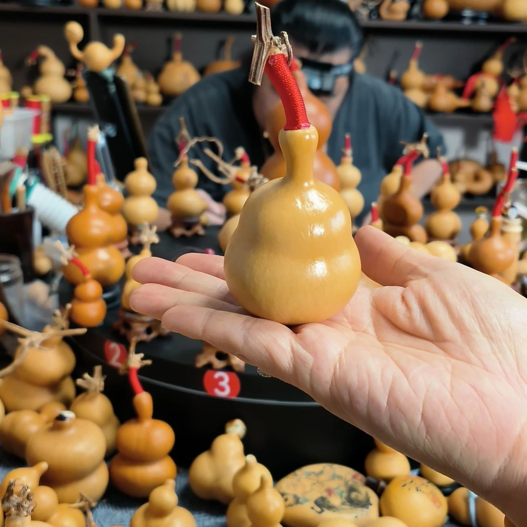 明***岚葫芦福禄双全手把件