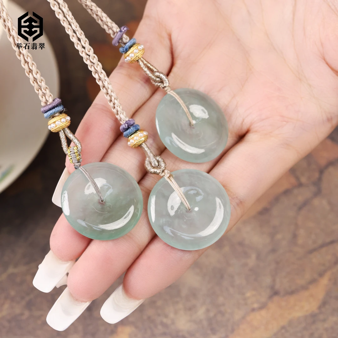 【举石珠宝】ST0911-512-095翡翠吊坠（一件/多样性发/约23*4mm）H