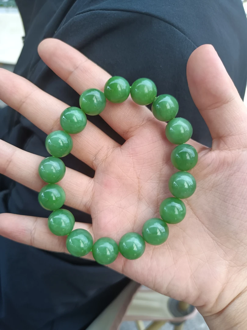 和田玉手串高端奢华款