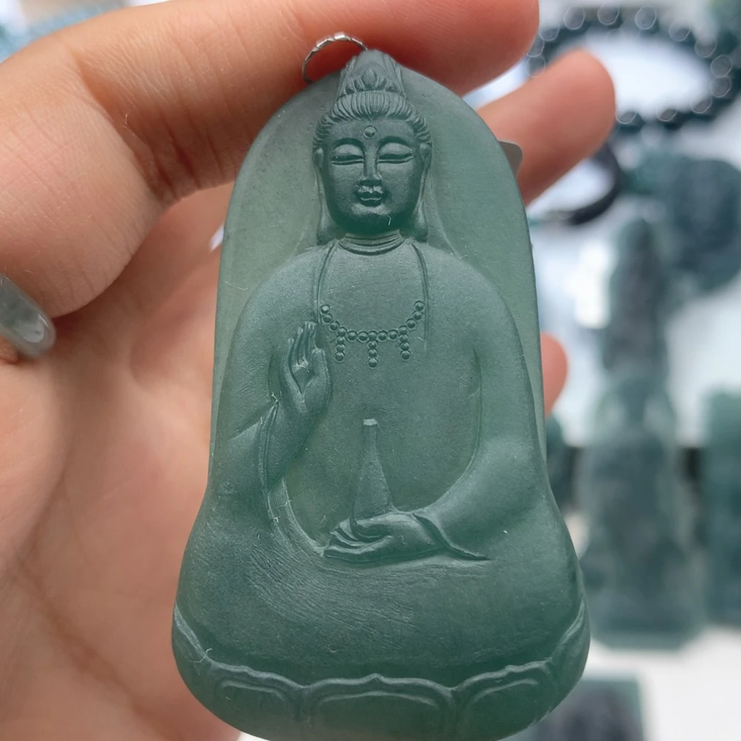 定制翡翠未镶嵌知*毛货不退不换