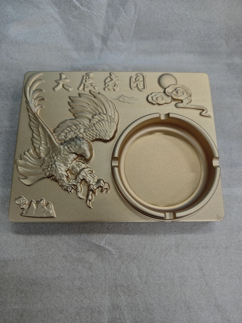 大鹏展翅，纯铝合金cnc加工成型