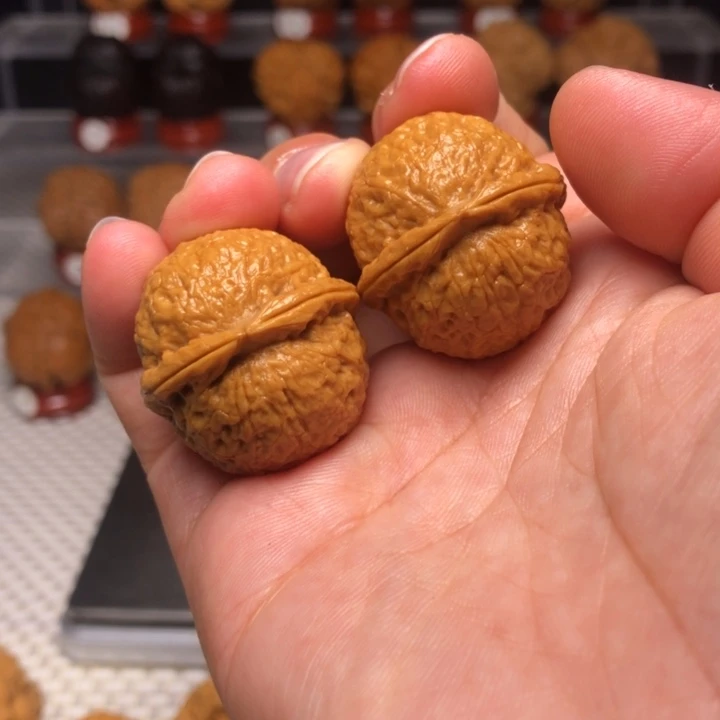 文玩核桃把件3福星小铁锤