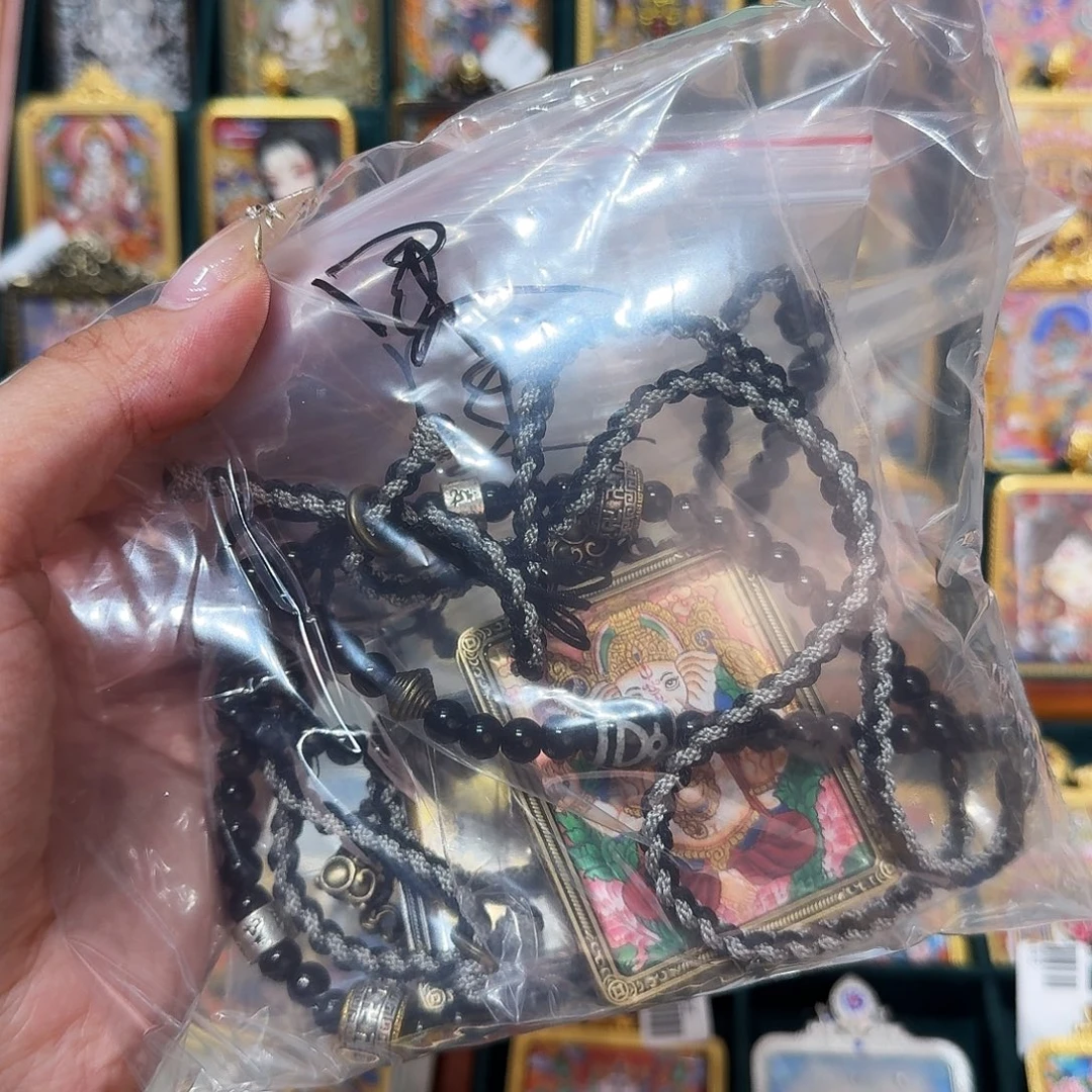 程****吊坠热贡纯手绘唐卡非遗文化