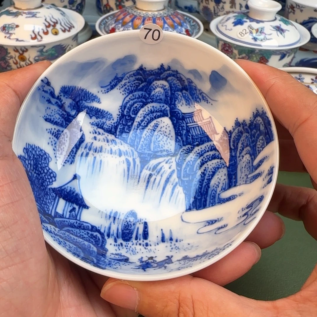 纯手工纯手绘茶具70