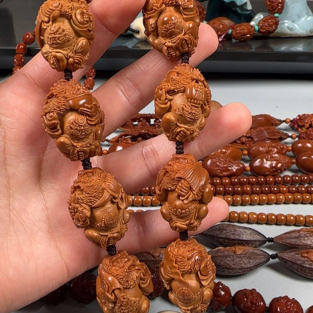 手串橄榄核22钟馗