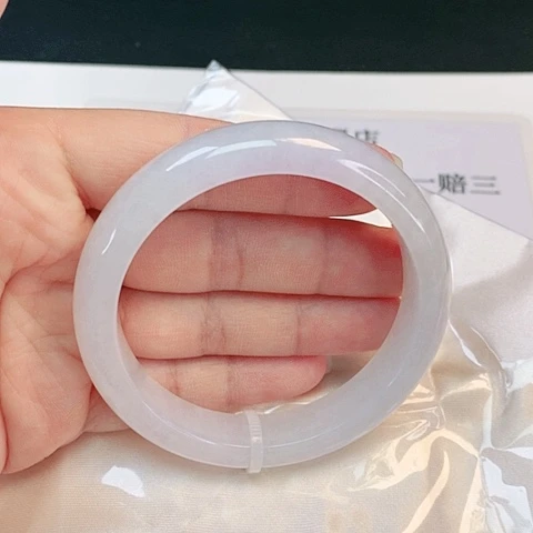 【闪购商品】翡翠手镯未镶嵌正圈58.4