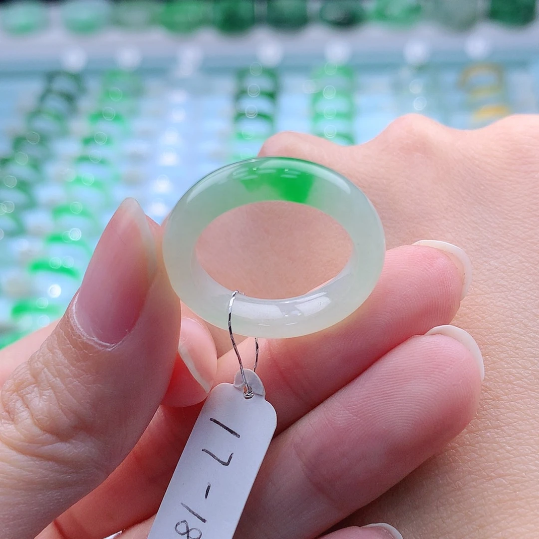 未镶嵌戒指翡翠A货缅甸翡翠