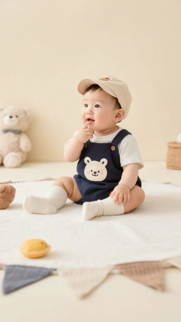 A类纯棉婴幼儿睡袋四季款