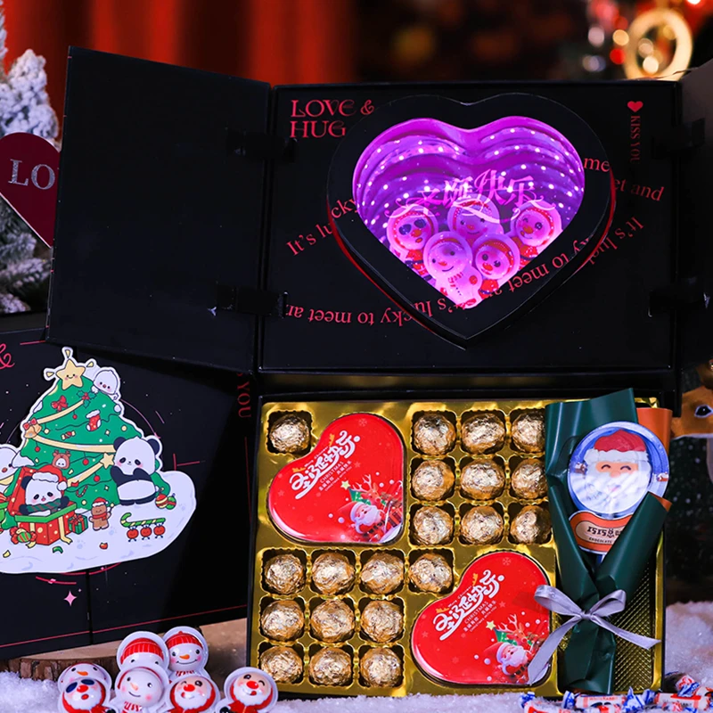圣诞节德芙巧克力礼盒装定制送男女朋友老婆网红款生日礼物团购