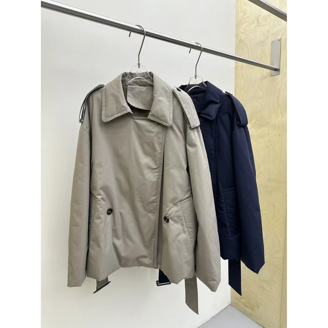 羽绒服WB1932-风衣羽绒服白鹅绒   ZY7853