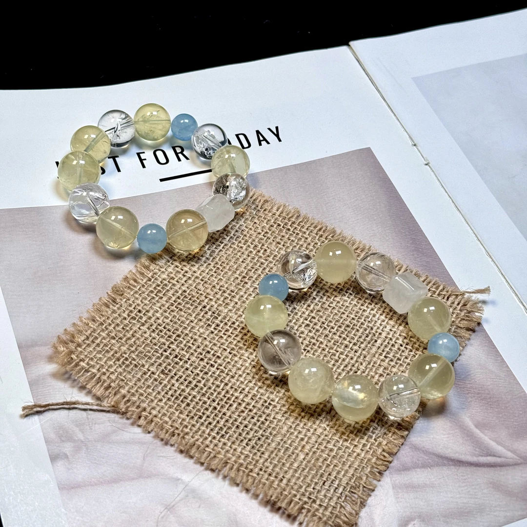 Y426（海盐凤梨）设计款手串11-16mm多样性发其一