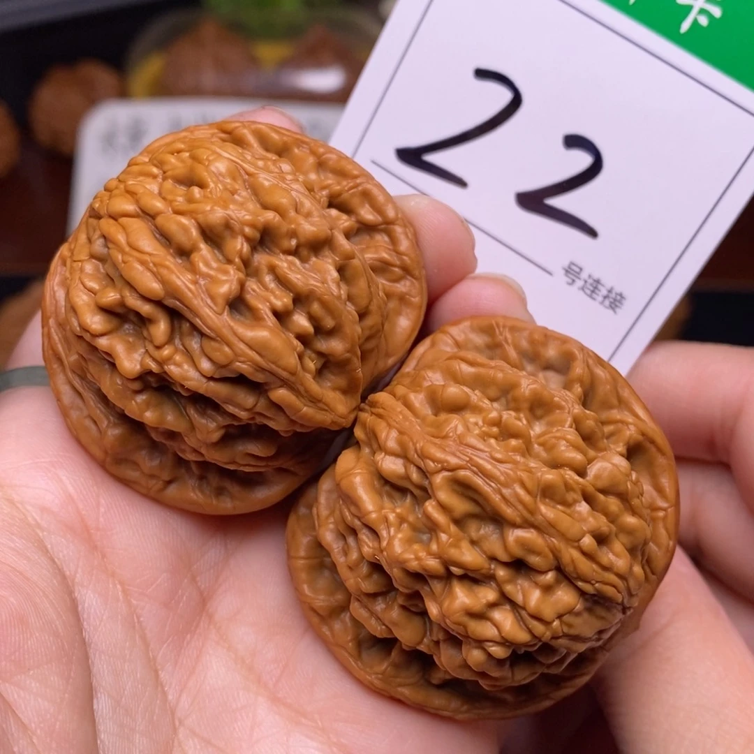 把件文玩核桃22虎头4.7