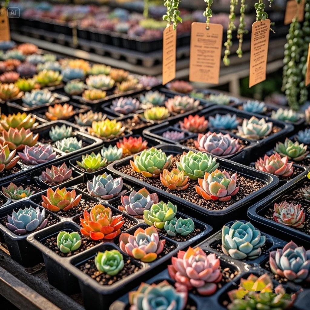 100-199号3cm大小直播云南多肉植物组合拼盘大颗盆栽肉肉绿植室内