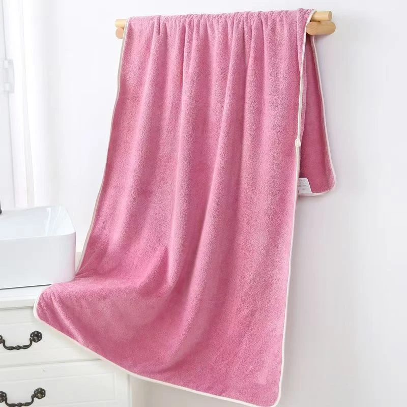 【粉丝专属】包边加厚浴巾情侣柔软速干不掉毛成人家用洗澡吸水浴巾