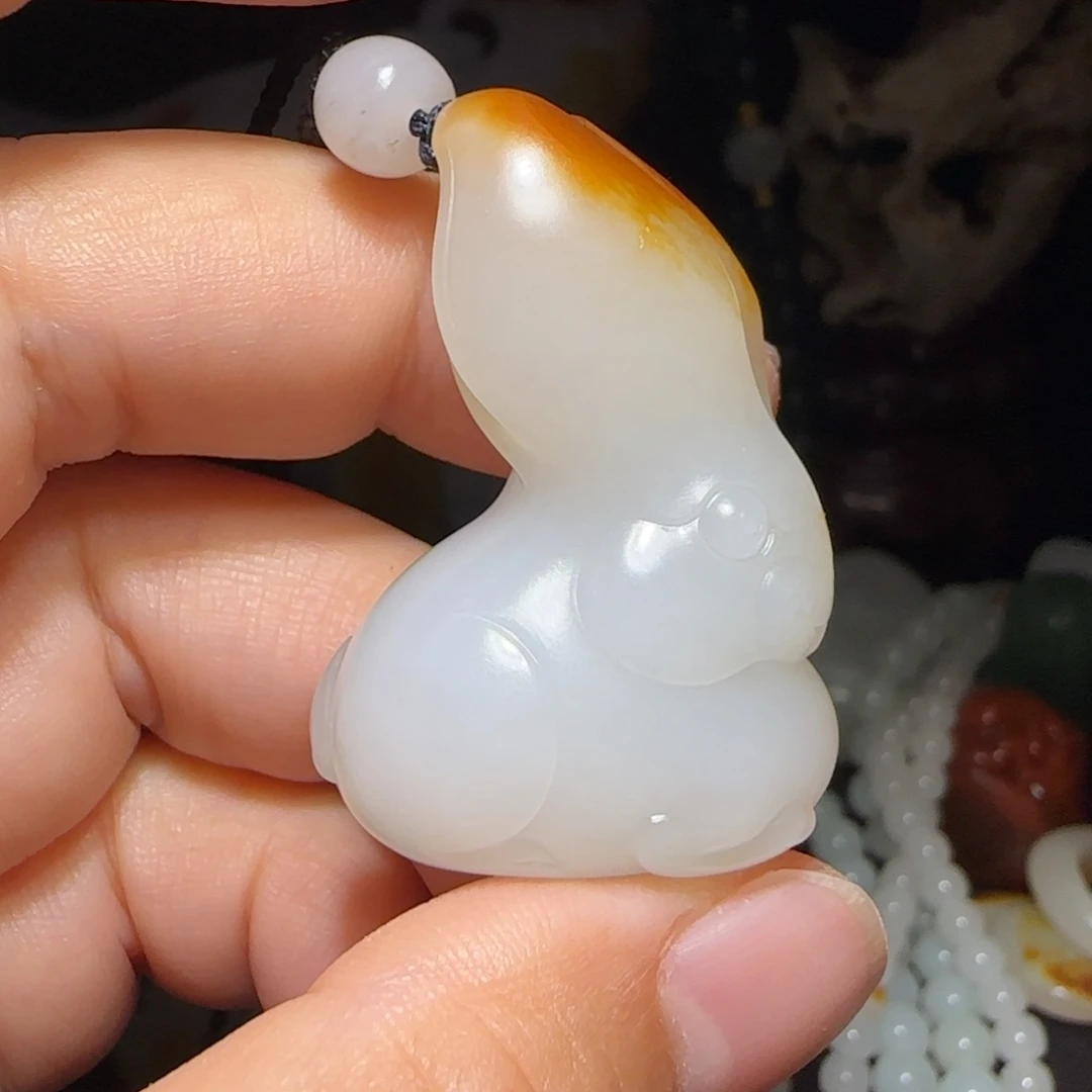 N***L和田玉（白玉）未镶嵌颈饰