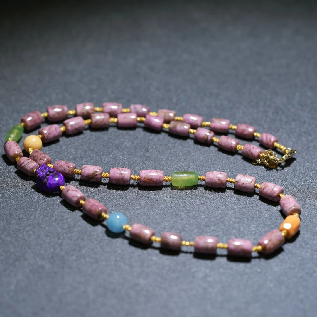 【黑胖珠宝】小舒泥地项链 多样性发一 QX246