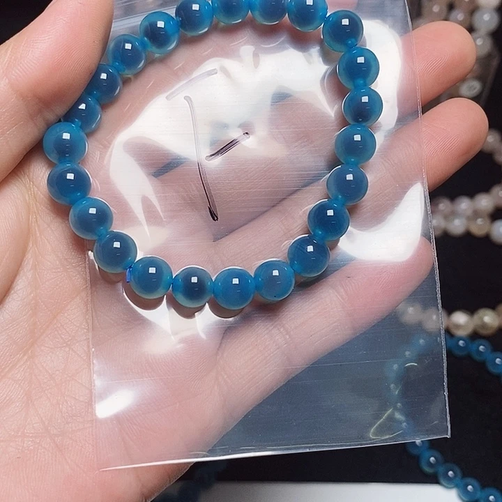 玛瑙/玉髓手链未镶嵌可*酱