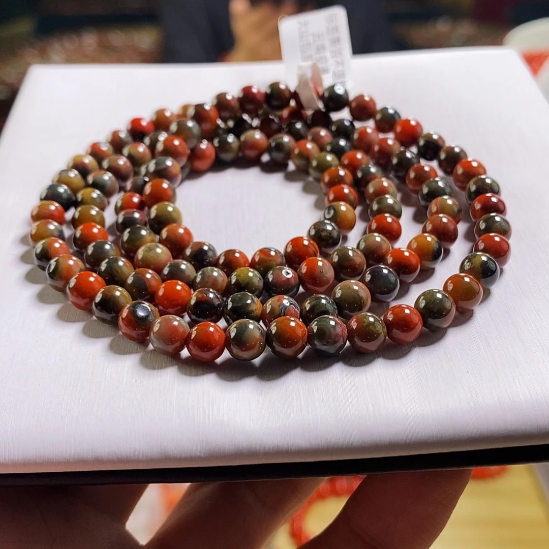 未镶嵌大山包  6mm  多样性发一南红玛瑙